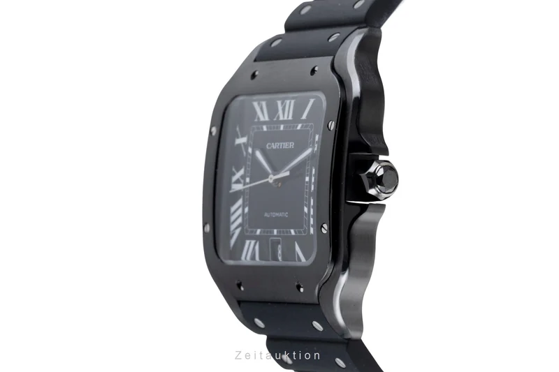 Cartier Santos steel automatic men's watch WSSA0039 LP: 9450EUR [2507077]