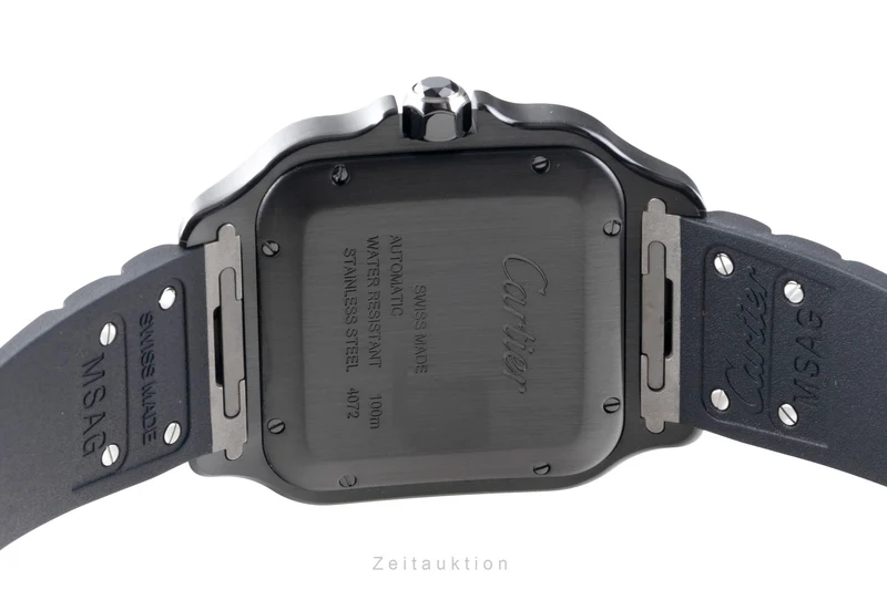 Cartier Santos steel automatic men's watch WSSA0039 LP: 9450EUR [2507077]