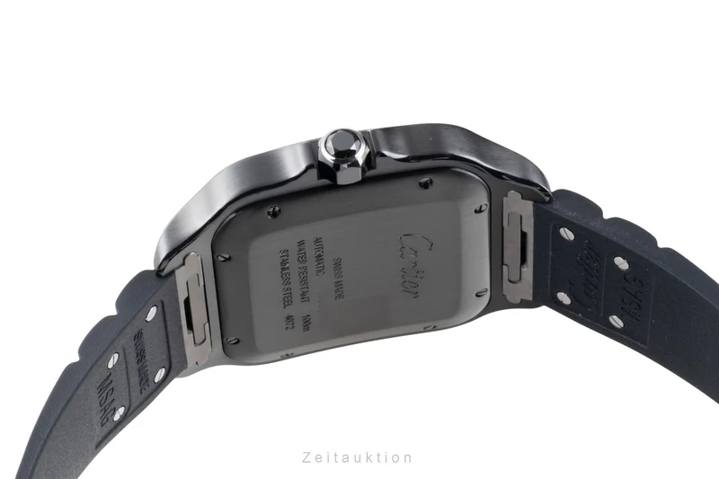 Cartier Santos steel automatic men's watch WSSA0039 LP: 9450EUR [2507077]