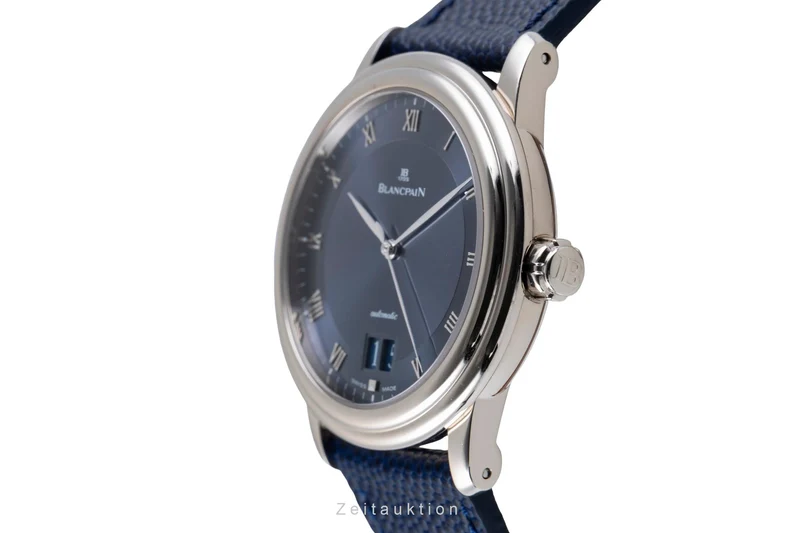 Blancpain Villeret 18 ct white gold automatic men's watch 6850-1540-55 [2506931]