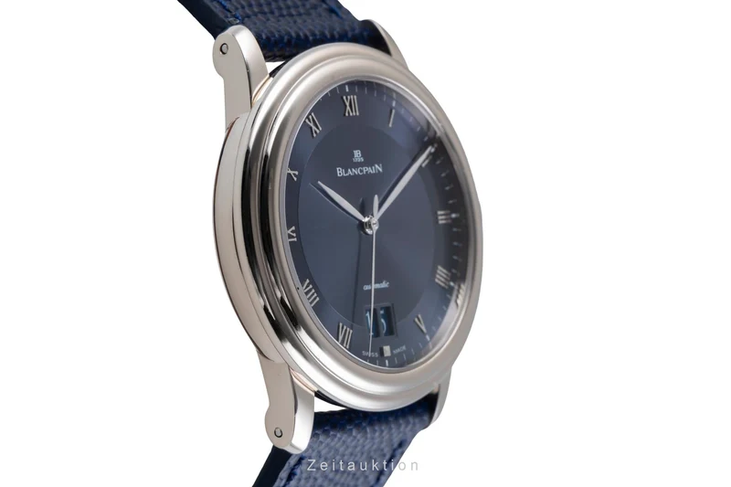 Blancpain Villeret 18 ct white gold automatic men's watch 6850-1540-55 [2506931]