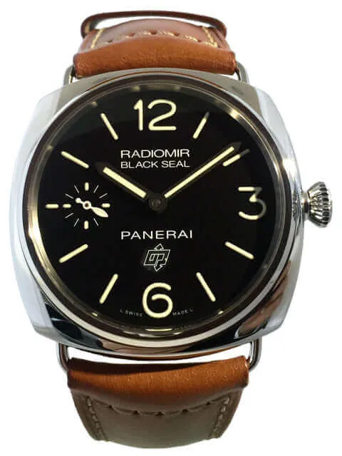 Panerai Radiomir Black Seal 3 Logo Acciaio gebraucht 2014