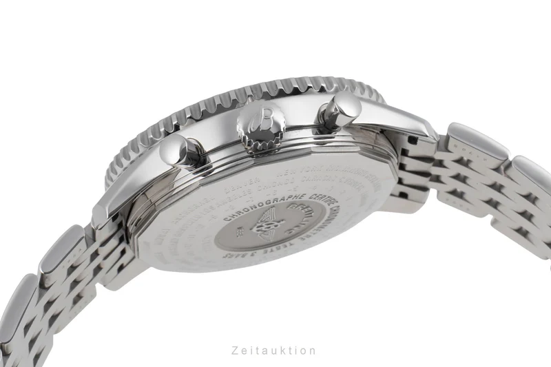 Breitling Navitimer World chronograph steel automatic men's watch A24322 LP: 9850EUR [2506118]