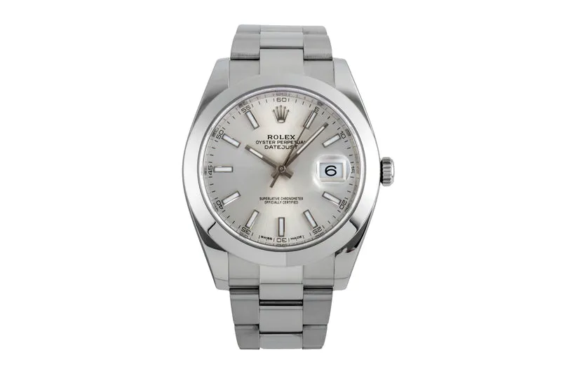 Rolex Datejust steel automatic men's watch 126300 [2506855]