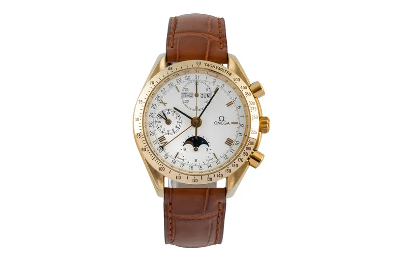 Omega Speedmaster chronograph 18 ct gold automatic men's watch 3131.20 [2506737]
