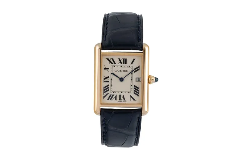 Cartier Tank 18 ct gold quartz men's watch W1529756 [2506974]