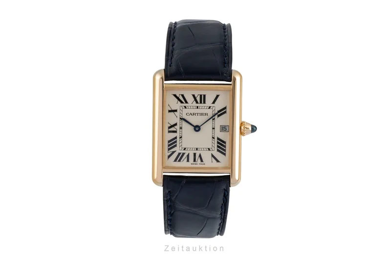 Cartier Tank 18 ct gold quartz men's watch W1529756 [2506974]