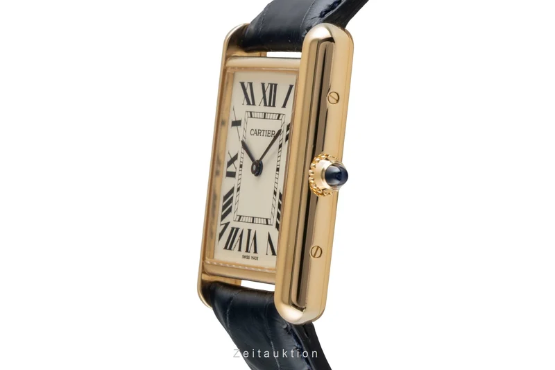 Cartier Tank 18 ct gold quartz men's watch W1529756 [2506974]