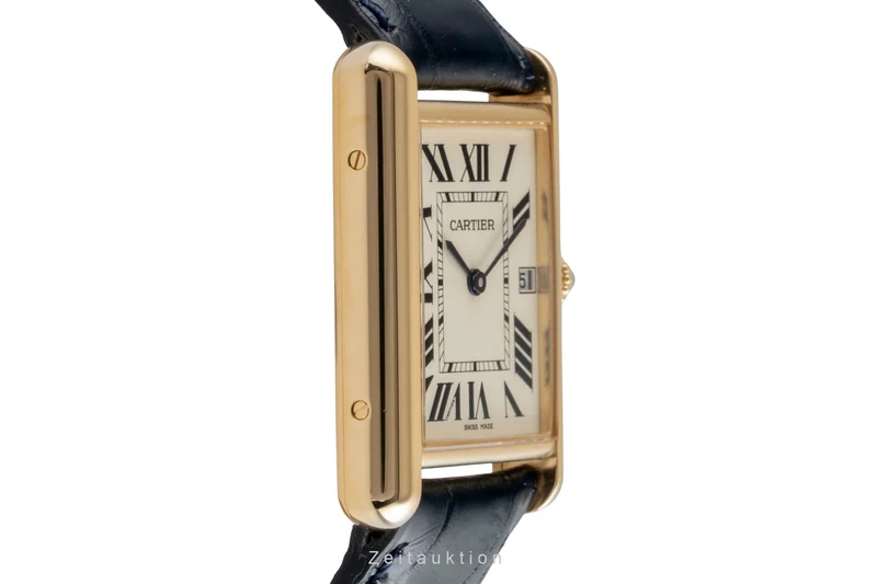 Cartier Tank 18 ct gold quartz men's watch W1529756 [2506974]
