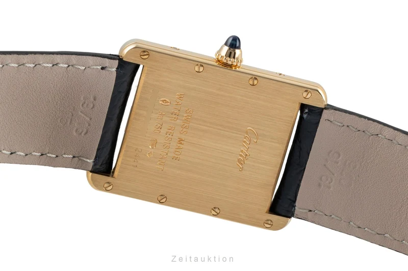 Cartier Tank 18 ct gold quartz men's watch W1529756 [2506974]