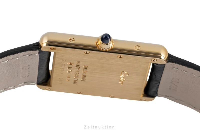 Cartier Tank 18 ct gold quartz men's watch W1529756 [2506974]