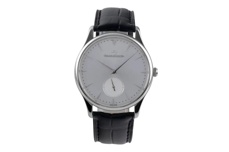 Jaeger LeCoultre Master Ultra Thin steel automatic men's watch Q1358420 , 174.8.90.S LP: 10300EUR [2506930]