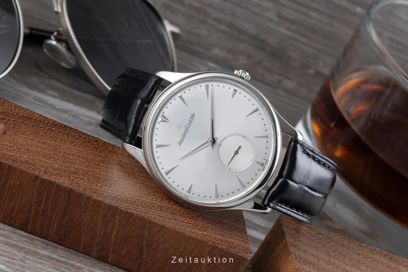 Jaeger LeCoultre Master Ultra Thin steel automatic men's watch Q1358420 , 174.8.90.S LP: 10300EUR [2506930]