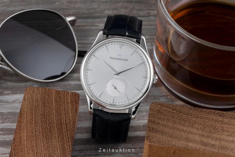 Jaeger LeCoultre Master Ultra Thin steel automatic men's watch Q1358420 , 174.8.90.S LP: 10300EUR [2506930]