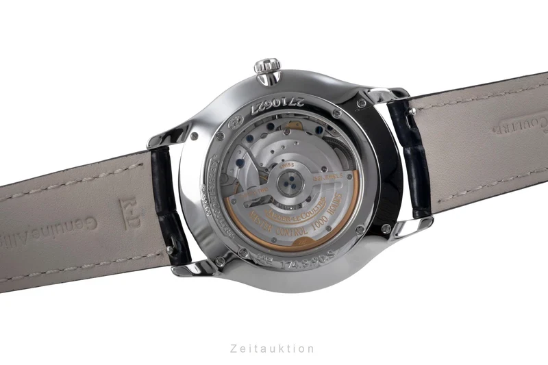 Jaeger LeCoultre Master Ultra Thin steel automatic men's watch Q1358420 , 174.8.90.S LP: 10300EUR [2506930]