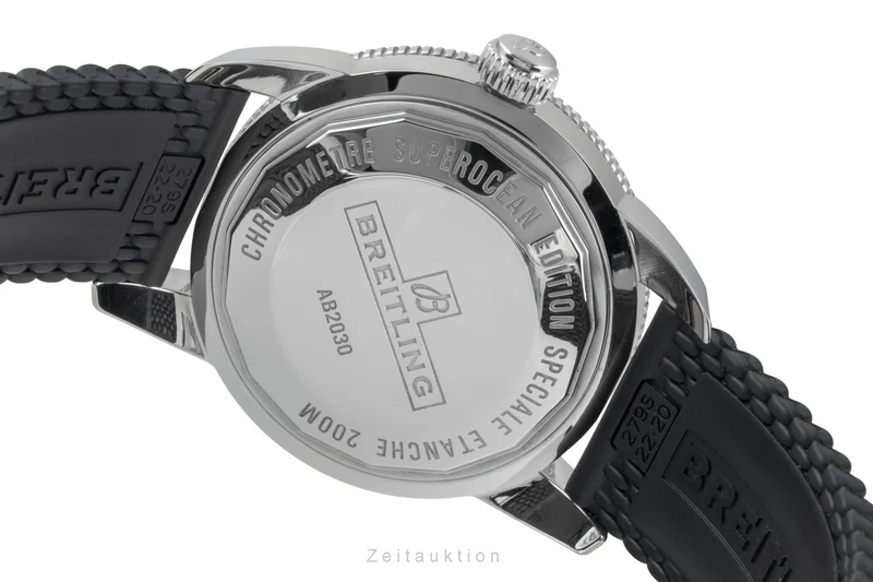 Breitling Superocean steel automatic men's watch AB2030 LP: 6250EUR [2506354]