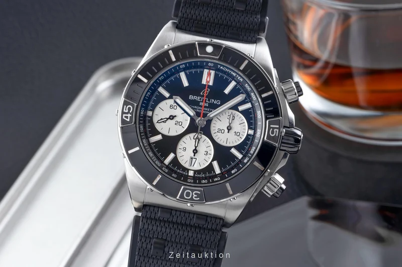 Breitling Chronomat 44 chronograph steel automatic men's watch AB0136 LP: 9850EUR [2506523]