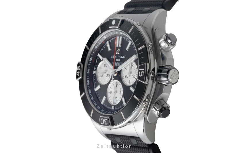 Breitling Chronomat 44 chronograph steel automatic men's watch AB0136 LP: 9850EUR [2506523]