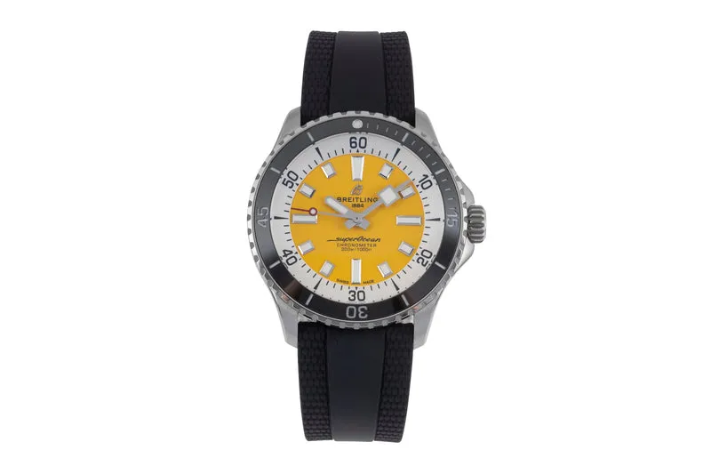 Breitling Superocean steel automatic men's watch A17375211I1S1 LP: 5450EUR [2506618]