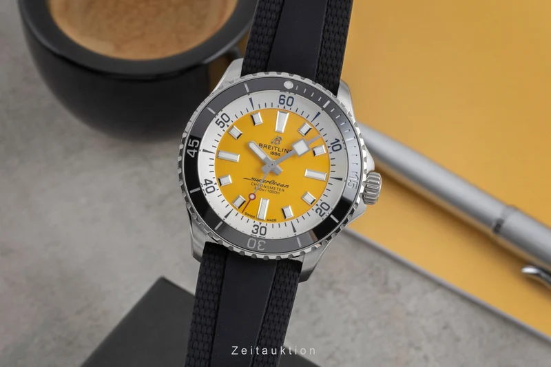 Breitling Superocean steel automatic men's watch A17375211I1S1 LP: 5450EUR [2506618]