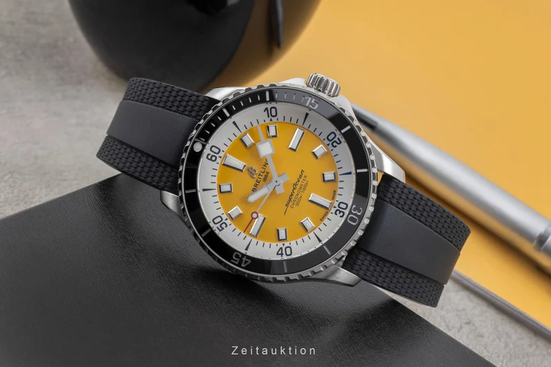 Breitling Superocean steel automatic men's watch A17375211I1S1 LP: 5450EUR [2506618]