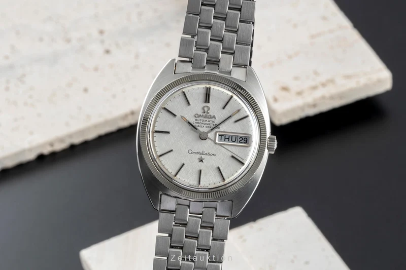 Omega Constellation steel automatic men's watch 168.029 Vintage [2505293]