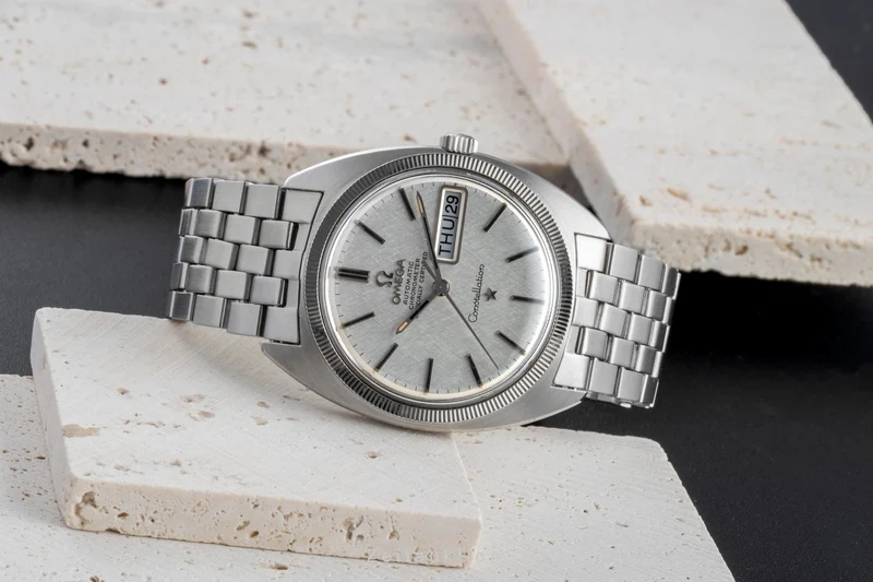 Omega Constellation steel automatic men's watch 168.029 Vintage [2505293]