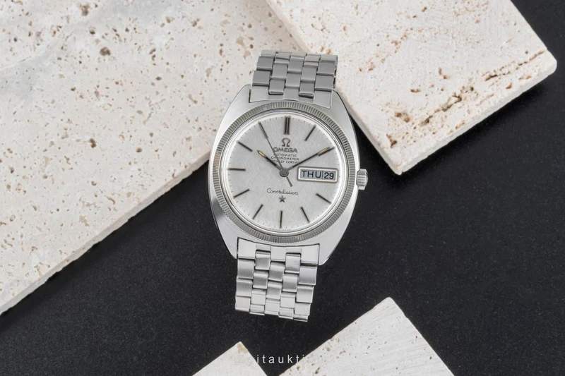 Omega Constellation steel automatic men's watch 168.029 Vintage [2505293]