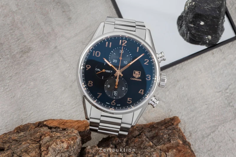 Tag Heuer Carrera chronograph steel automatic men's watch CAR2014 [2506382]