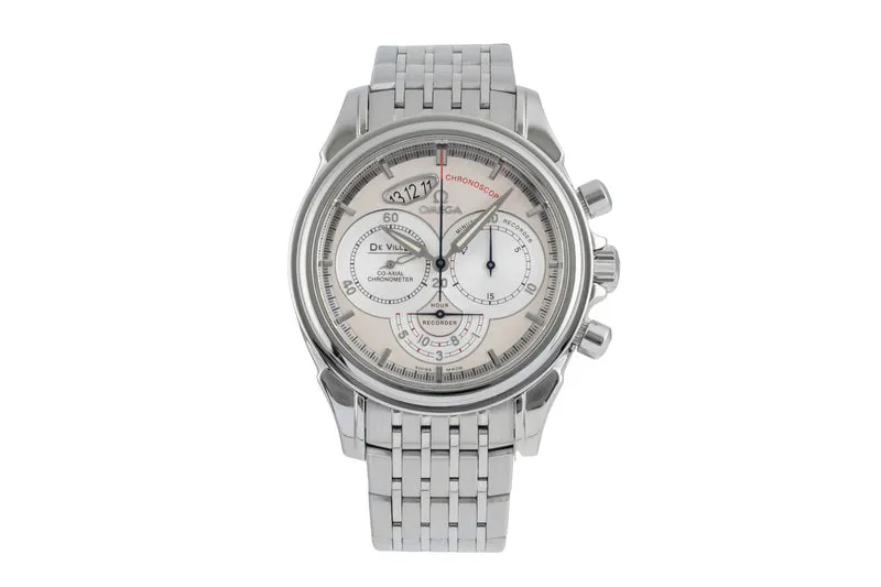 Omega De Ville chronograph steel automatic men's watch 4550.30.00 [2506914]