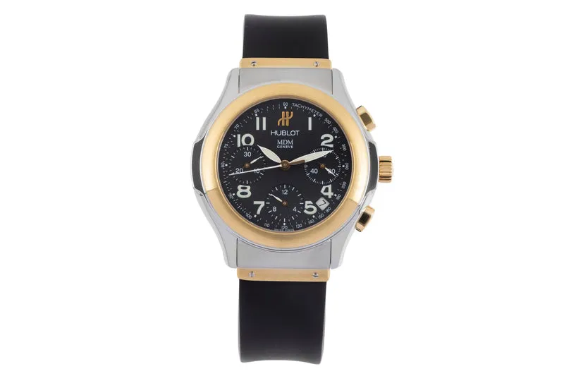 Hublot MDM chronograph steel / gold automatic men's watch 1810.2 [2504009]