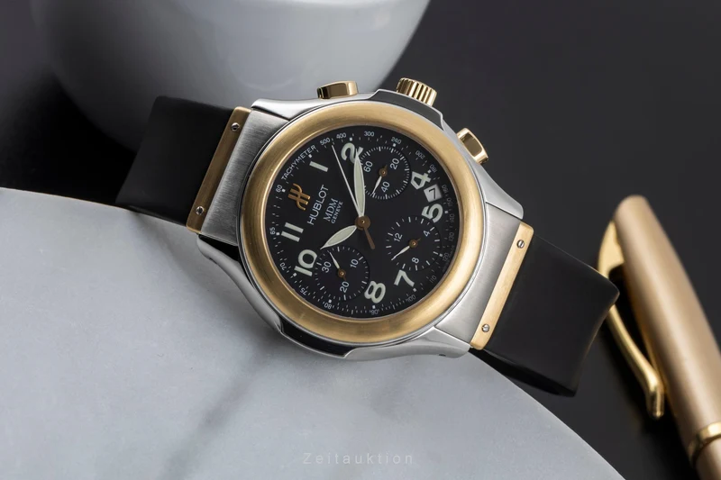Hublot MDM chronograph steel / gold automatic men's watch 1810.2 [2504009]