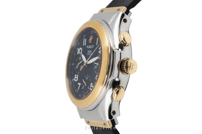 Hublot MDM chronograph steel / gold automatic men's watch 1810.2 [2504009]