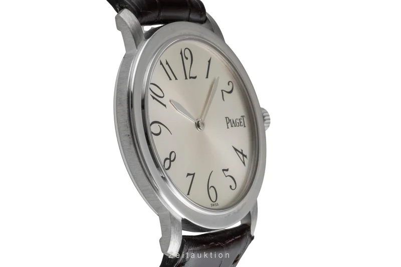 Piaget Altiplano 18 ct white gold quartz men's watch 50920 [2506047]