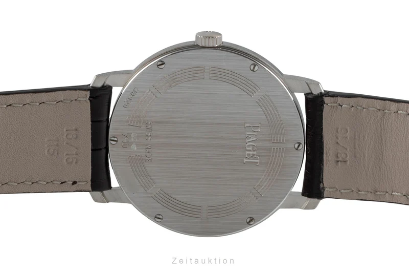 Piaget Altiplano 18 ct white gold quartz men's watch 50920 [2506047]
