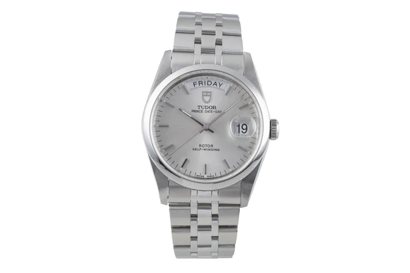 Tudor Date-Day steel automatic men's watch 76200 [2506978]