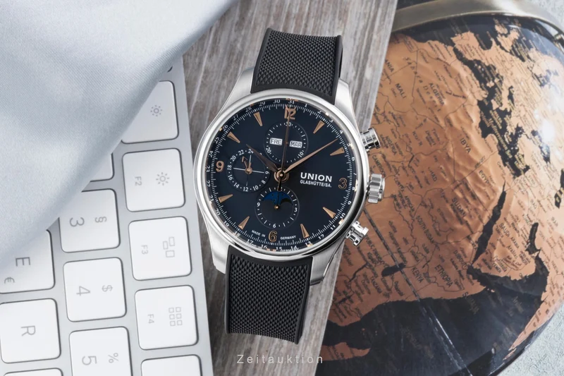 Union Glashütte Belisar chronograph steel automatic men's watch D0094251705701 [2506331]