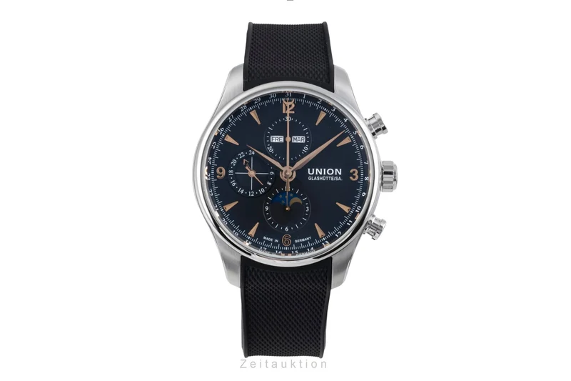Union Glashütte Belisar chronograph steel automatic men's watch D0094251705701 [2506331]