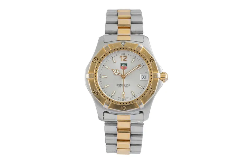 Tag Heuer Professional gilt / steel quartz men's watch WK1120-0 [2506859]