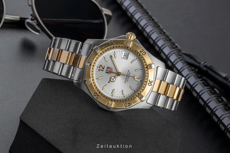 Tag Heuer Professional gilt / steel quartz men's watch WK1120-0 [2506859]