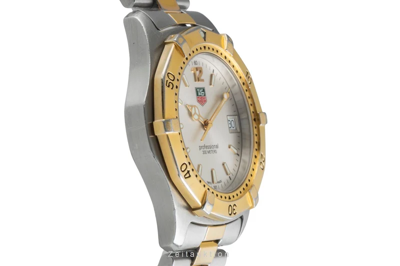 Tag Heuer Professional gilt / steel quartz men's watch WK1120-0 [2506859]