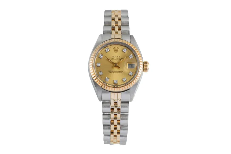 Rolex Lady Datejust steel / gold automatic women's watch 6917 Vintage [2506293]