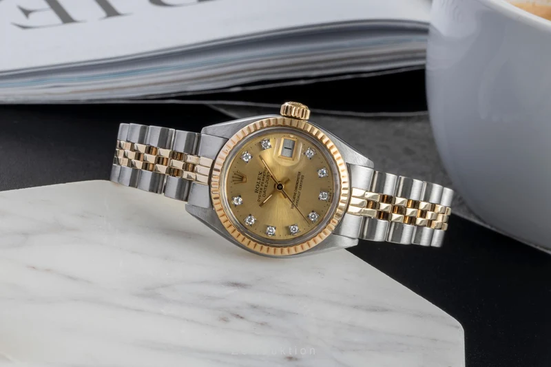 Rolex Lady Datejust steel / gold automatic women's watch 6917 Vintage [2506293]