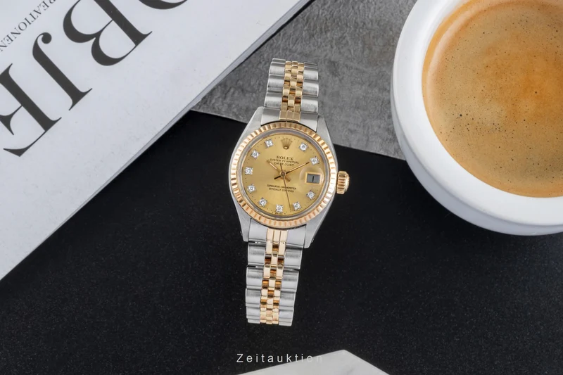 Rolex Lady Datejust steel / gold automatic women's watch 6917 Vintage [2506293]