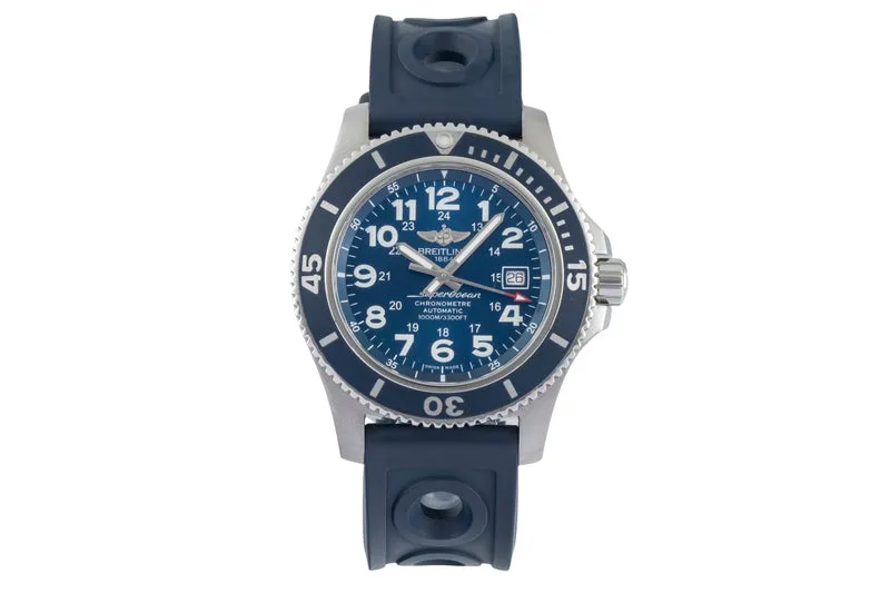 Breitling Superocean steel automatic men's watch A17392D8/C910 [2506287]