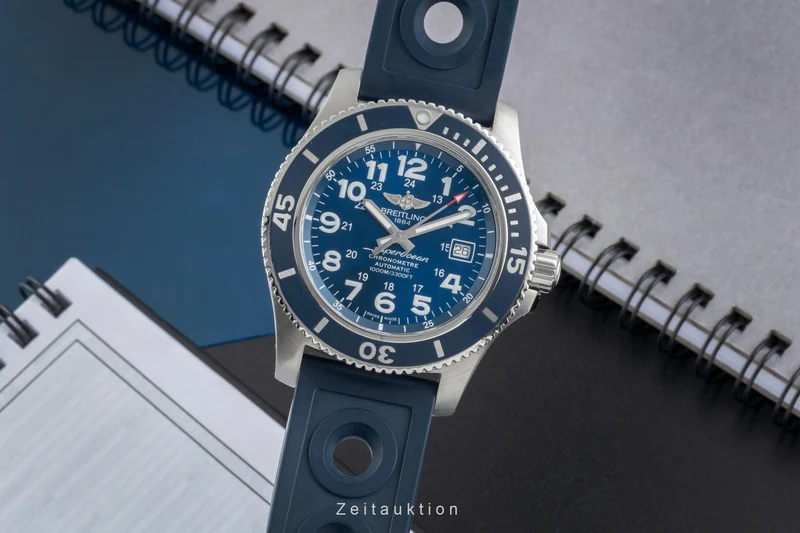 Breitling Superocean steel automatic men's watch A17392D8/C910 [2506287]