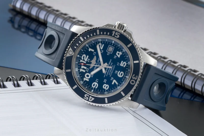 Breitling Superocean steel automatic men's watch A17392D8/C910 [2506287]