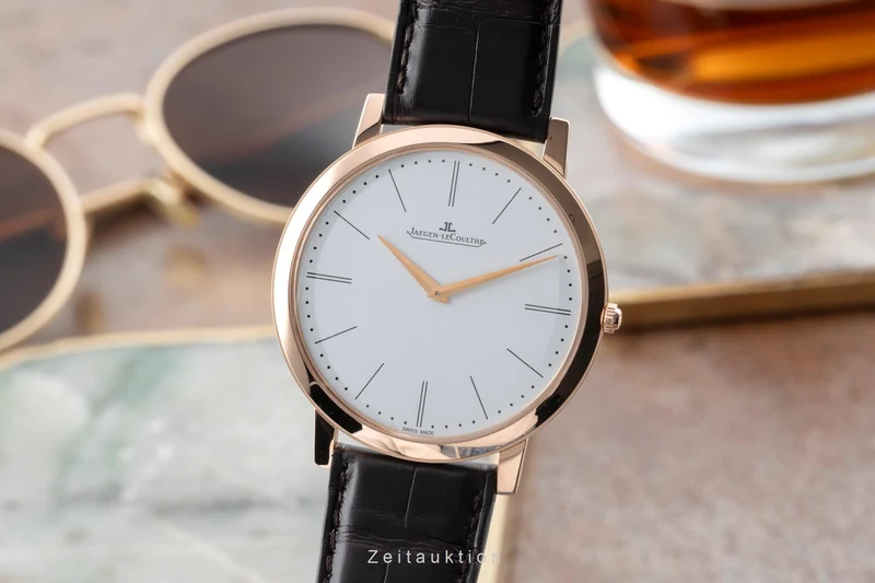 Jaeger LeCoultre Master Ultra Thin 18 ct red gold manual winding men's watch Q1292520 ,120.2.79 [2506392]