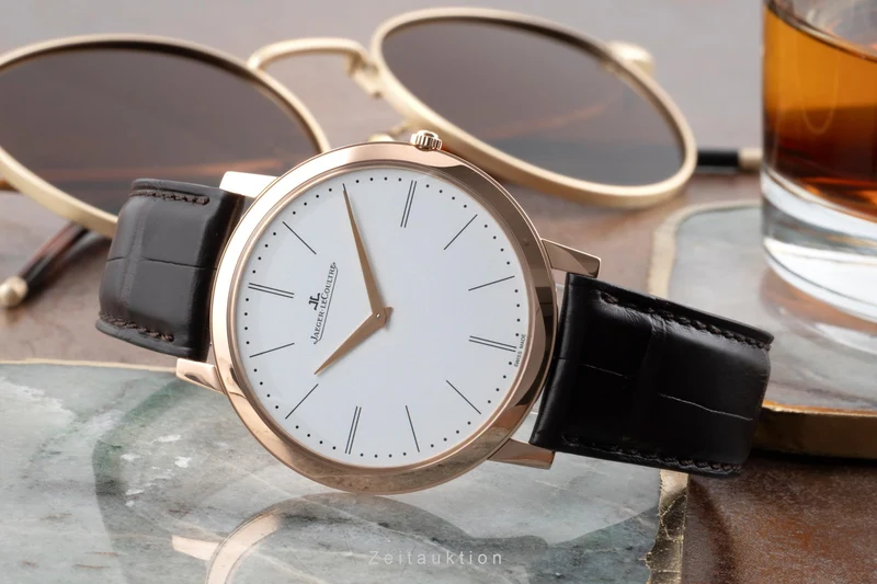 Jaeger LeCoultre Master Ultra Thin 18 ct red gold manual winding men's watch Q1292520 ,120.2.79 [2506392]