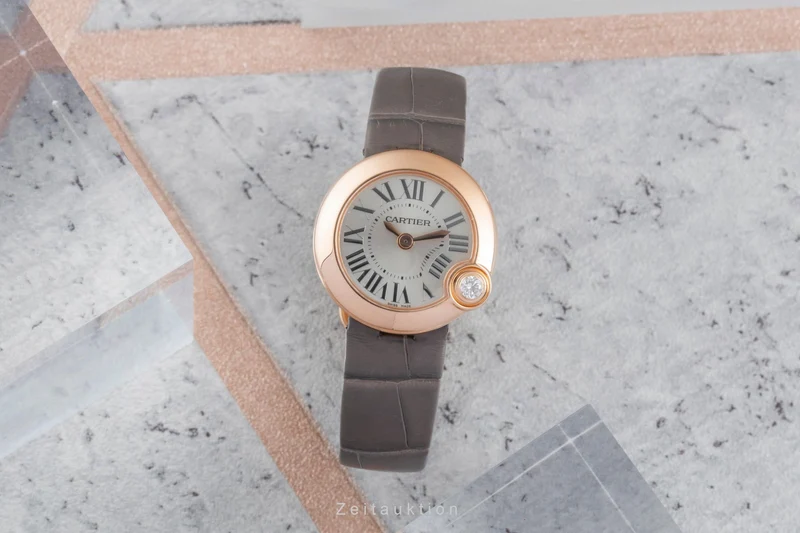 Cartier Ballon Bleu de Cartier 18 ct red gold quartz women's watch WGBL0004 [2505965]